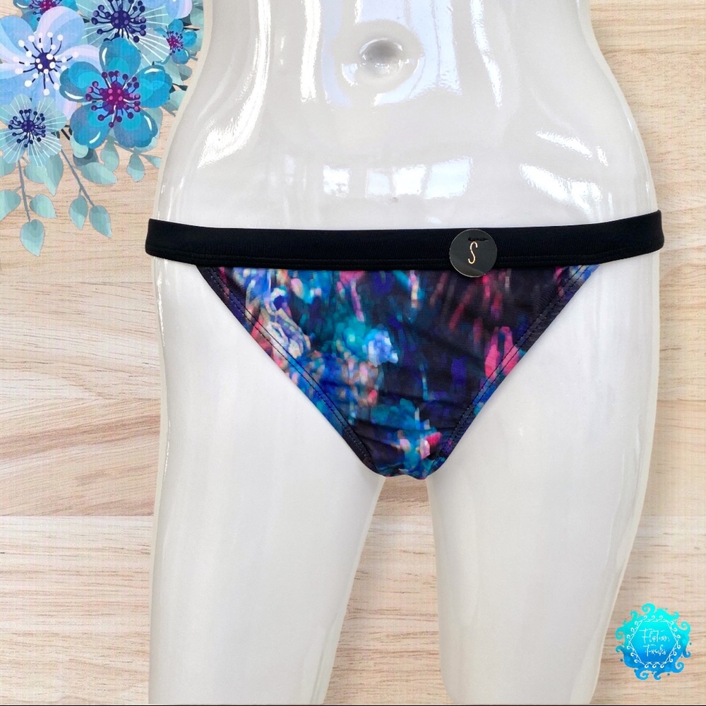 Cotton On Laura Bingle Dream Camo Bikini Bottom; S